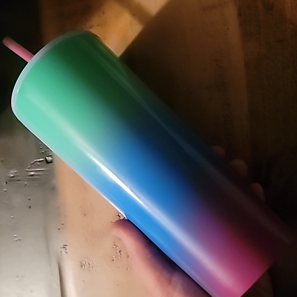 Starbucks Metal Multicolour Gradient Tumbler Cup Venti - Picture 2 of 9